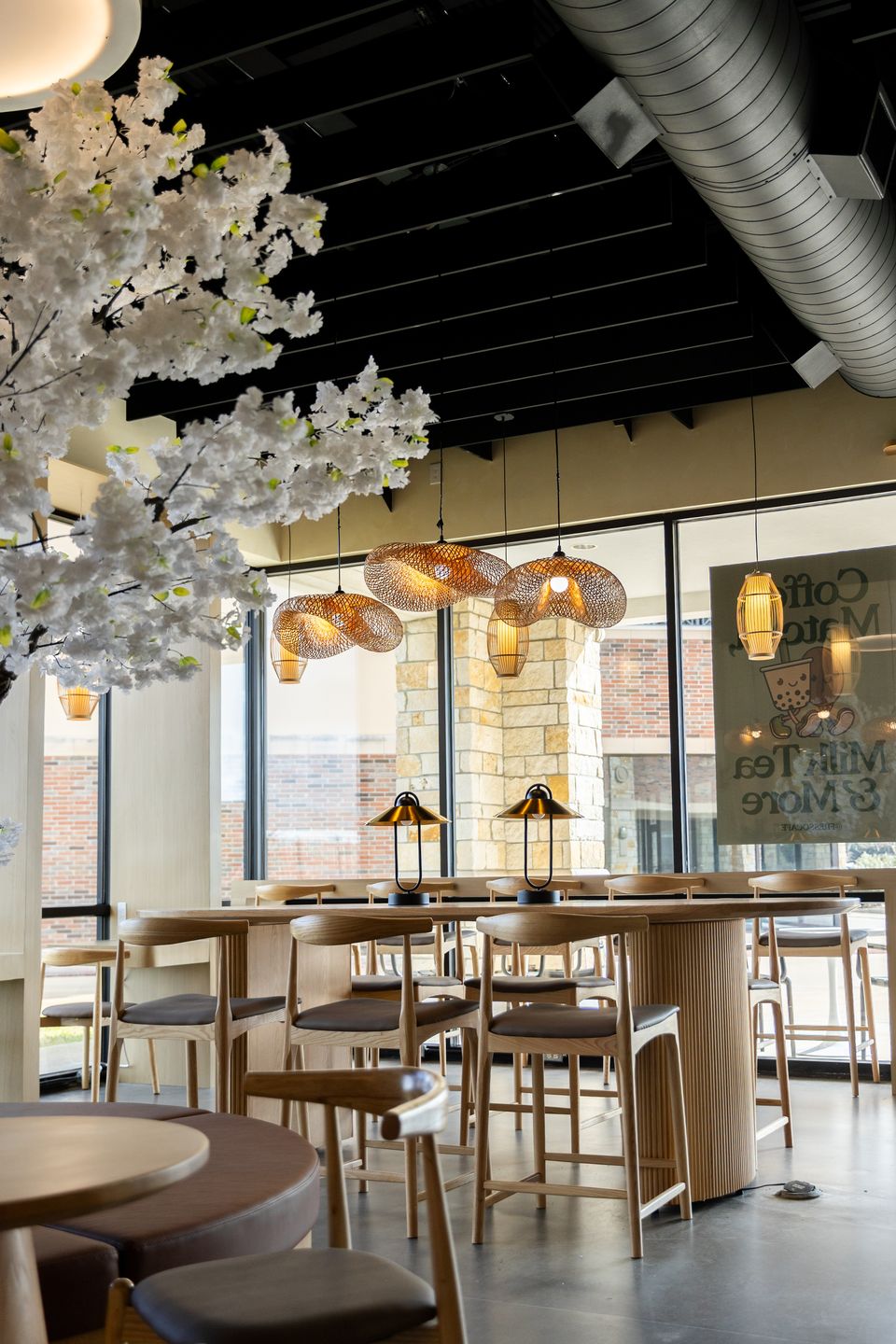 The main room at Fresso Cafe in daylight